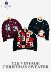 Y2K Vintage Christmas Sweaters - EV0035