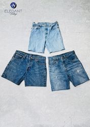UPCYCLED Levis Denim Shorts - EVR0534