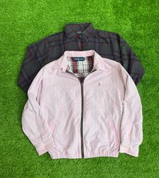 Upcycled Ralph Lauren Harrington Jackets