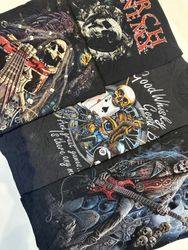 Skeleton Print T-Shirt (HS-03)