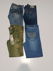 Y2K Bell Bottom Jeans RV # 1854