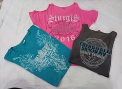 CR10312 Vintage Harley Baby Tees