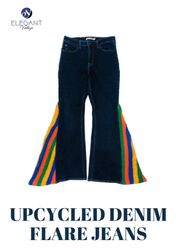 UPCYCLED Denim Flared Jeans - EVR0257