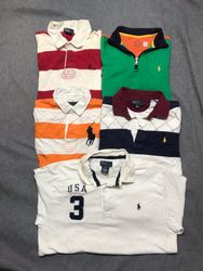 Premium polo Ralph Lauren rugby shirts and polo Ra..