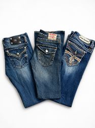 Miss me true religion and rock revival bootcut and..