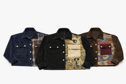 CR2017 UPCYCLED Tribal Corduroy Jacket