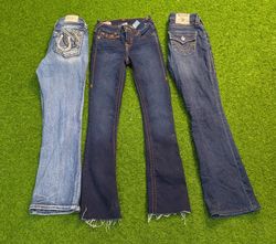 8070 - Miss Me, True Religion Flare Jeans