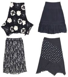 Y2K B/W Skirts Edit