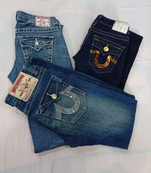 CR11979 Vintage True Religion Flare and Straight-L..