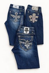 Miss Me/True Religion/Rock Revival Jeans [TD-583]