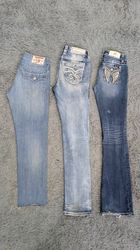 ***Miss Me True Religion & Rock Revival Flare and ..