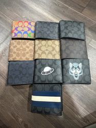 Coach 3-in-1 mens Wallets (NWOT)