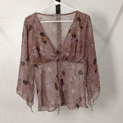 Y2K BLOUSES (BROWN) - BUNDLE 17