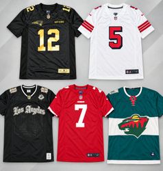 Nike, champion and NFL Jersey