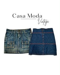 300726-11 Denim mini skirts 15 pcs