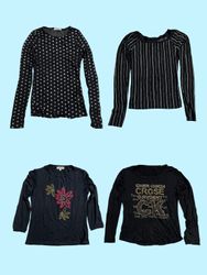 Y2k cute black bundle (TM086)