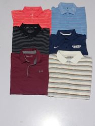 Nike/ Adidas/ Under Armour Collared T-shirt RV # 1..