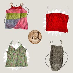 y2k cami tops