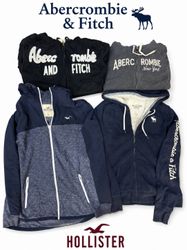 Abercrombie & fitch and Hollister zip up hoodies