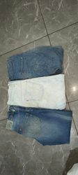Levi's engineered and bikel jeans