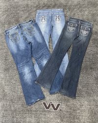 Y2K Bootcut/Emblished Jeans #150826