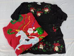 CR10698 Vintage Christmas Sweaters