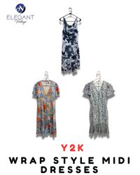 Robe midi style Y2K Warp - EV1976