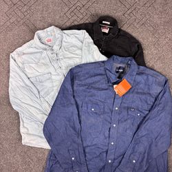 Lee levis wrangler denim Shirts (CV 81)