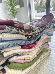 Vintage HandKnit Sweaters and Cardigans