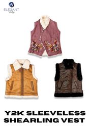 Y2K Shearling VestCoat - EV2271