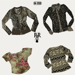 Y2K Animal Printed Mix Tops (AA-1259)