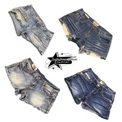 Y2k NYC IT GIRL DENIM SHORT B2F-096