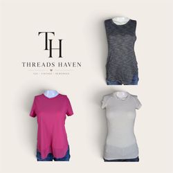 THB00040 Lululemon Paquete de Camisetas | Ropa Act..