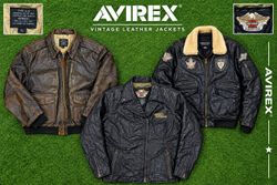 Avirex, Harley Davidson Vintage Lather Jackets