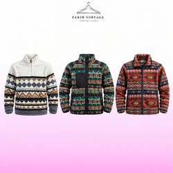 Printed Fleece Jackets