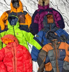 Black yak puffer jackets