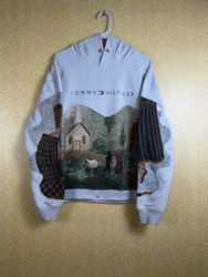 Upcycled Tepestry Hoodie