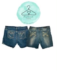 Y2K denim shorts 15 pcs (130826-28)