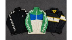 Adidas vintage windbreaker jackets