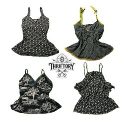 Y2K European Girl Grunge Cami Tops TY-180