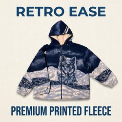 Premium Printed Fleece Sweatshirts | REV#979