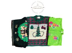 Vintage christmas sweaters
