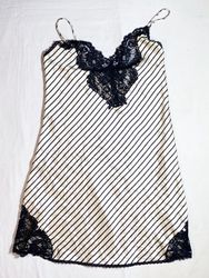 Printed slip dress