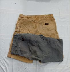CR10997 Upcycled Dickies Double-Knee Shorts