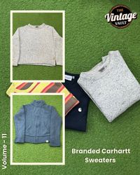 Branded Carhartt Sweaters volume : 11, 4 Pieces