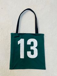 Upcycled Football Jersey Tote Bag