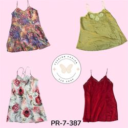 Women's Lace Trim Slip Dress – Y2K Vintage Style (..