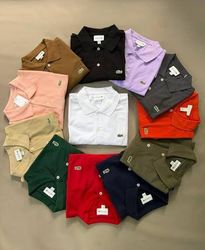 Lacoste Polo Collar Shirts