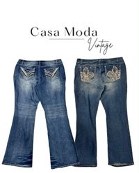 171026-1 Y2K flared jeans