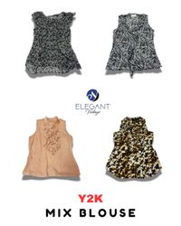 Y2K Mix Bluse - EV1816